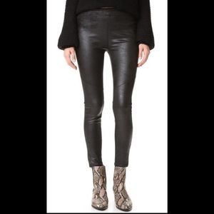 Free people faux leather leggings
